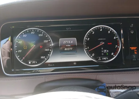 2015 Mercedes-Benz S 550 4Matic из США, поврежденный, VIN WDDUG8FB8FA148832